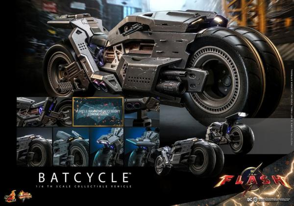 The Flash Movie Masterpiece Vehicle 1/6 Batcycle 56 cm 11