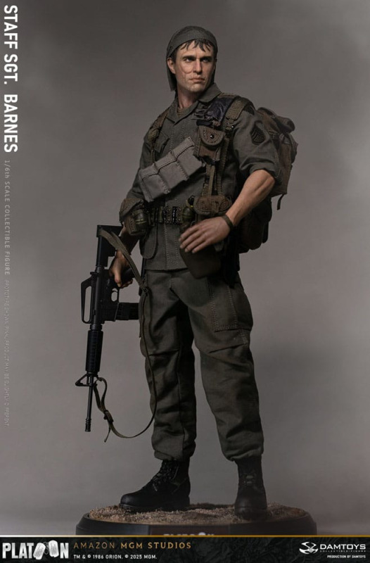 Platoon Action Figure 1/6 Staff Sergeant Barnes 30 cm 7