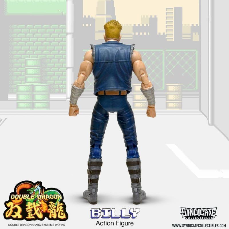 Double Dragon Deluxe Action Figure 1/12 Billy 18 cm