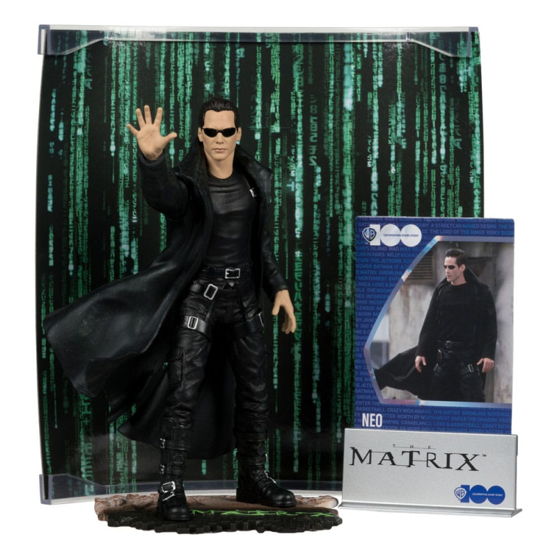 Matrix Movie Maniacs Action Figure Neo 15 cm 2