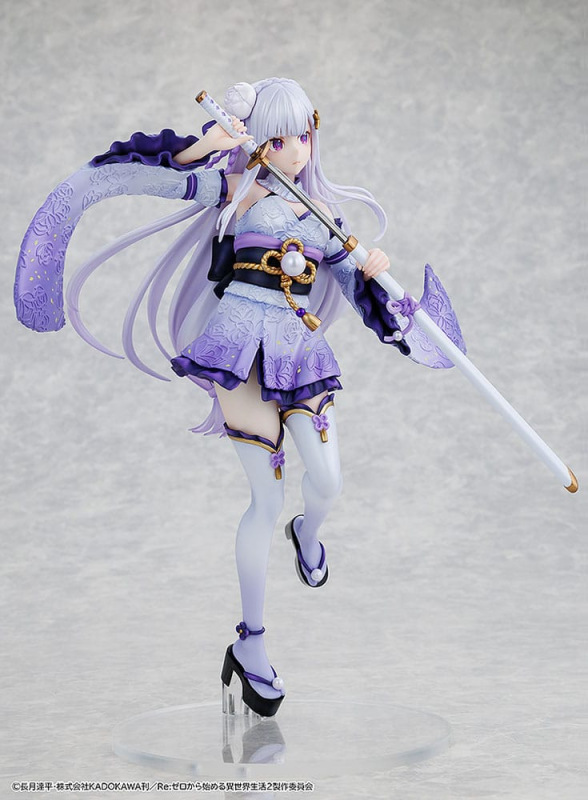 Re:ZERO -Starting Life in Another World- PVC Statue 1/7 Emilia Combat Outfit ver. 24 cm 6