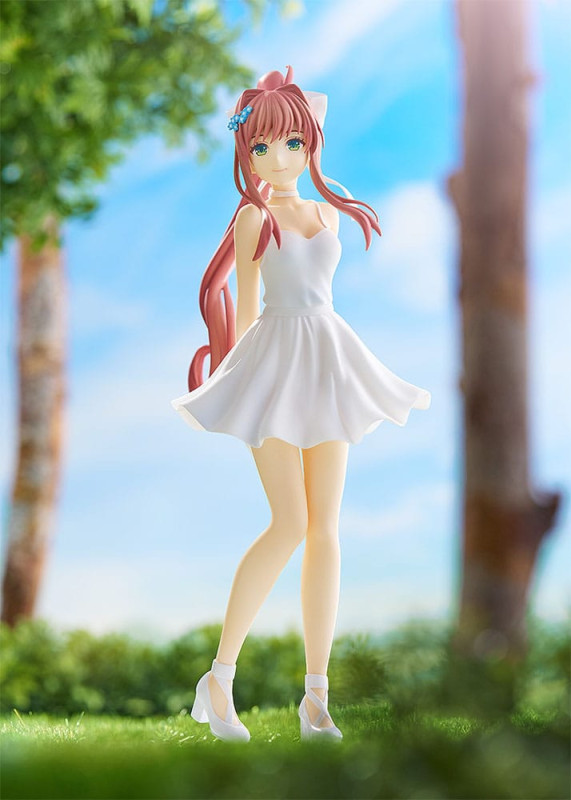 Doki Doki Literature Club! Pop Up Parade PVC Statue Monika: White Dress Ver. 18 cm 3