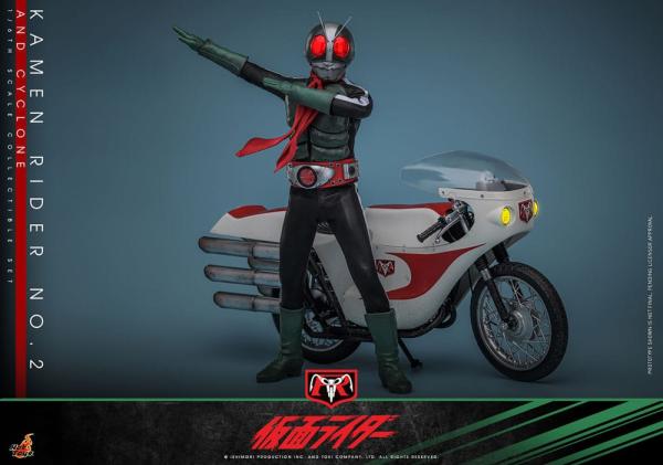 Kamen Rider 1/6 Kamen Rider No. 2 and Cylone 30 cm 3