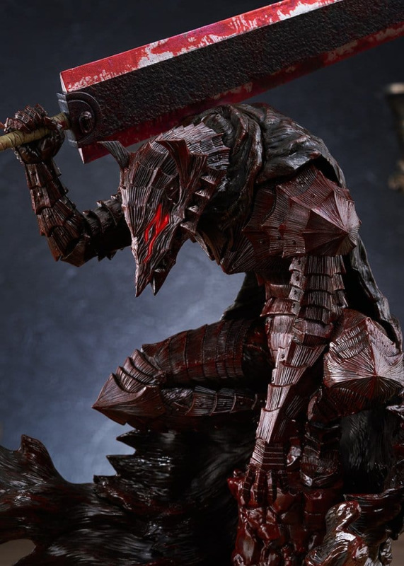 Berserk Pop Up Parade PVC Figure Guts (Berserker Armor): Bloody Paint Ver. L Size 28 cm 4