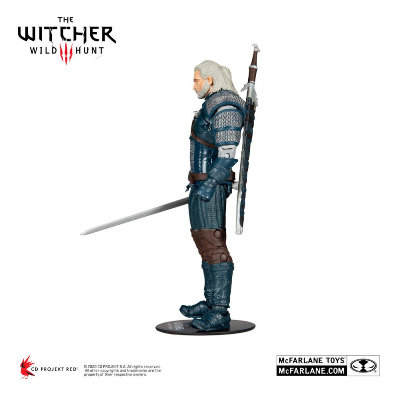 The Witcher Action Figure Geralt of Rivia (Viper Armor: Teal Dye) 18 cm 1