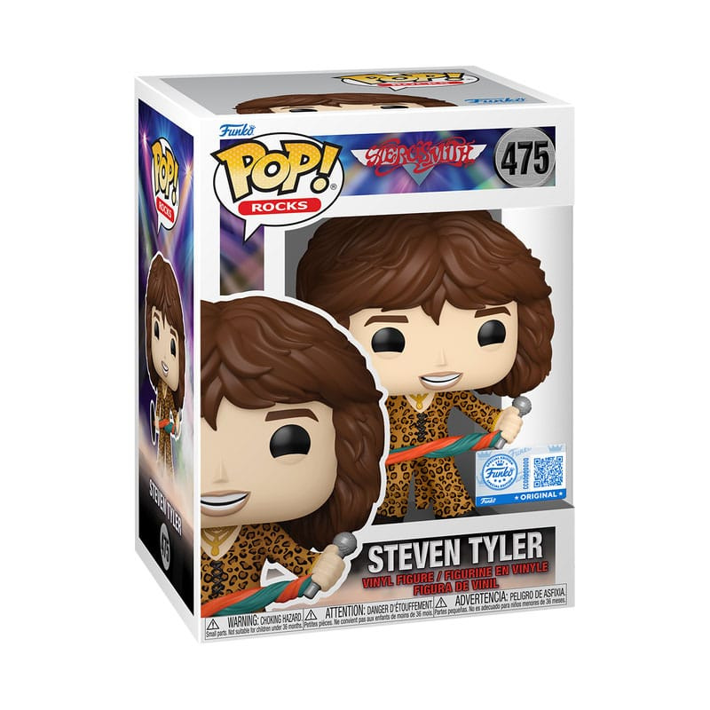 Aerosmith POP! Rocks Vinyl Figure Steven Tyler (Leopard Outfit) Exclusive Edition 9 cm 1