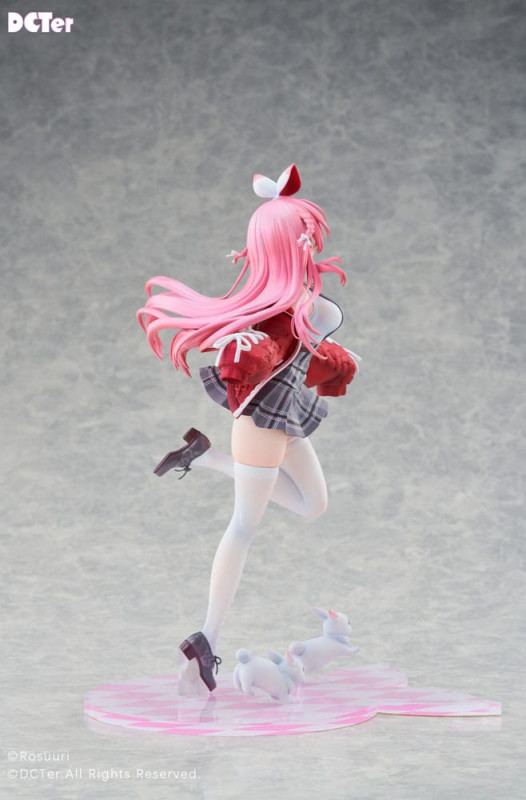 Rosuuri Original Character PVC Statue 1/7 White Rabbit Rosu Casual Clothes Ver. 25 cm 8