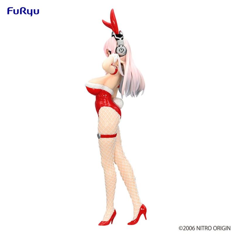 Super Sonico BiCute Bunnies PVC Statue Red Color Ver. 30 cm 4