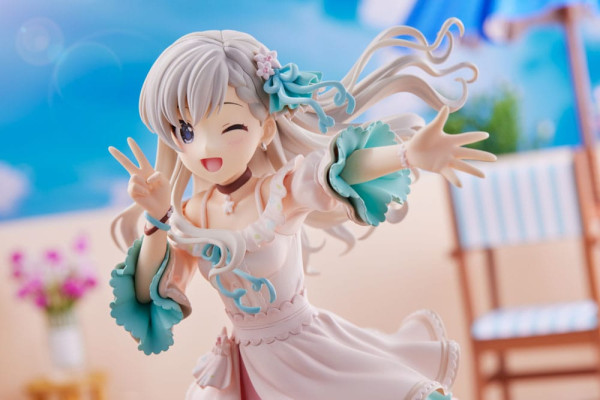 Idolmaster Cinderella Girls PVC Statue 1/7 Hayate HIsakawa [O-Ku-Ri-Mo-No Sunday ! ]+ 21 cm 8