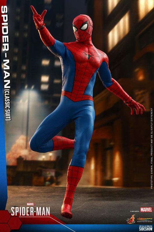 Marvel's Spider-Man: Spider-Man (Classic Suit) - Figure 1/6 - Hot Toys