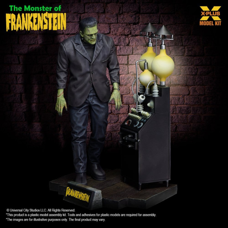 Frankenstein Plastic Model Kit 1/8 The Monster of Frankenstein 27 cm 3