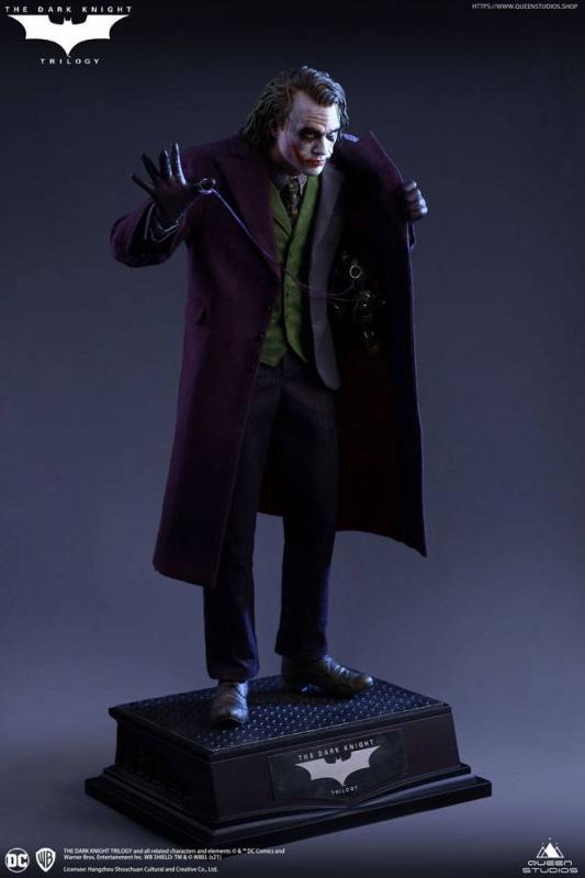The Dark Knight Statue 1/4 Heath Ledger Joker Regular Edition 52 cm - Queen Studio