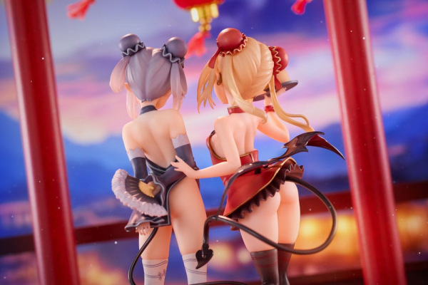 Original Character PVC Statues 1/8 Tamano Kedama Tiffany & Chloe 16 cm 11
