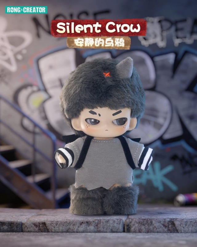 Neekyio Silent Beast Plush Keychain 15 cm Blind Box Display (6) 5