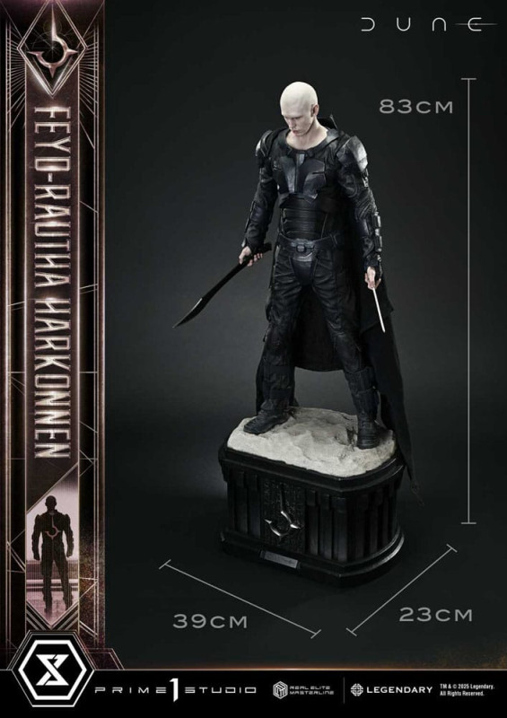 Dune: Part Two Real Elite Masterline Series Statue 1/3 Feyd-Rautha Harkonnen 83 cm 8