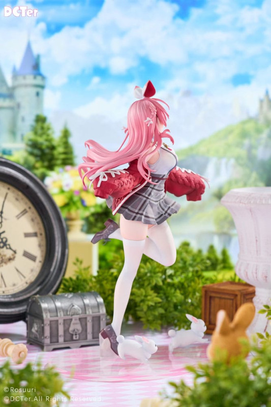 Rosuuri Original Character PVC Statue 1/7 White Rabbit Rosu Casual Clothes Ver. 25 cm 1