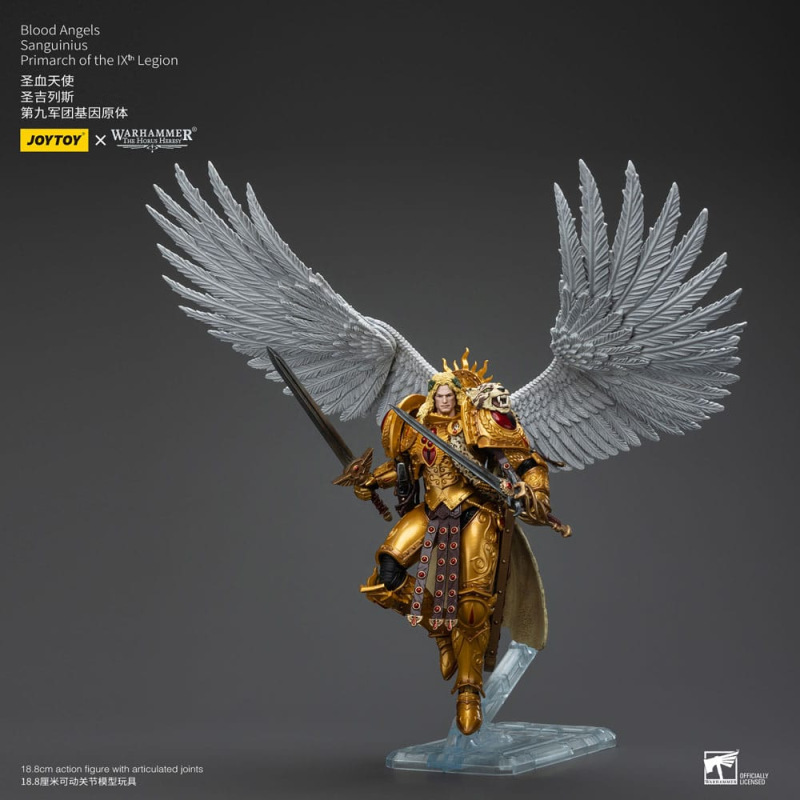 Warhammer The Horus Heresy Action Figure 1/18 Blood Angels Sanguinius Primarch of the IXth Legion 19 2