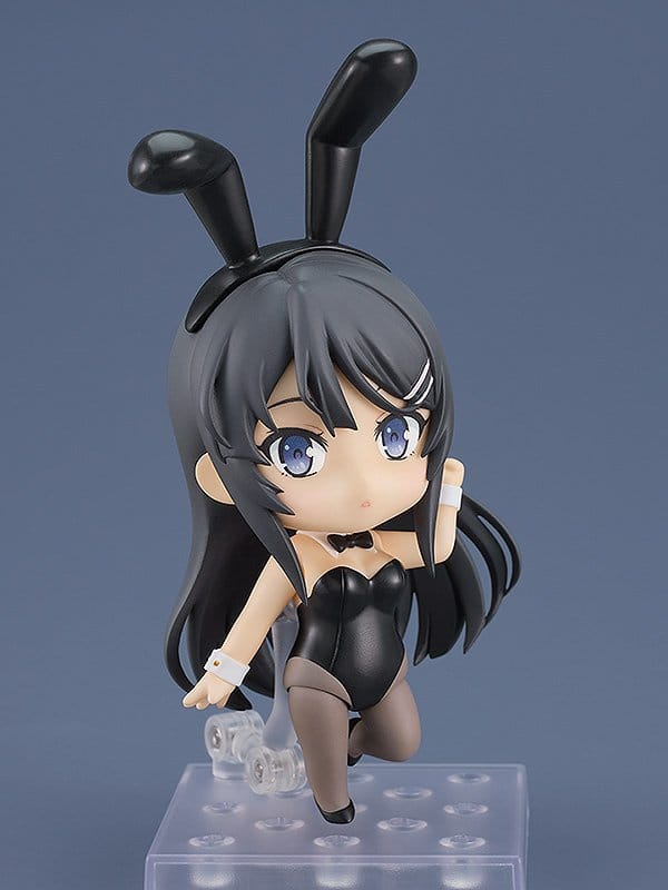 Rascal Does Not Dream of Bunny Girl Senpai Nendoroid Action Figure Mai Sakurajima: Bunny Girl Ver. 1 2