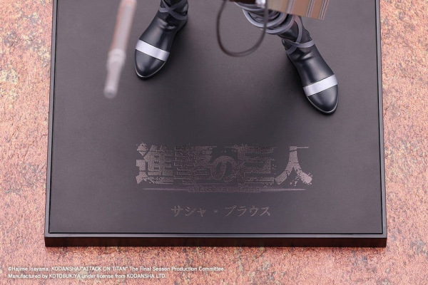 Attack on Titan: The Final Season Oshi Works PVC Figure Sasha Blouse The Final Season Ver. 25 cm 5
