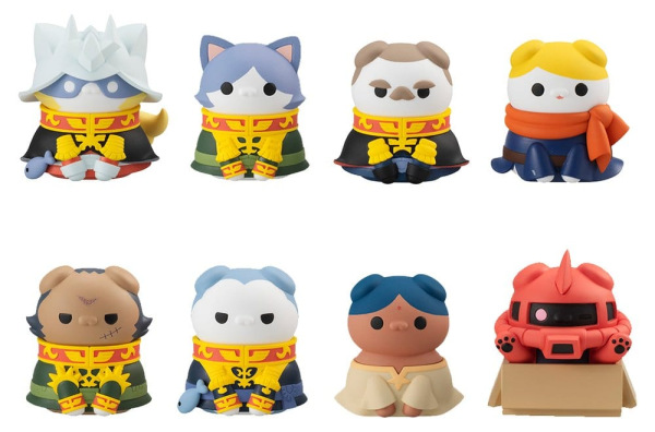 Gundam Mega Cat Project Mini Figures Nyandam We are the Principality of Zeon! Blind Box Assortment (