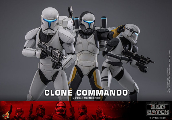 Star Wars: The Bad Batch Action Figure 1/6 Clone Commando 30 cm 12