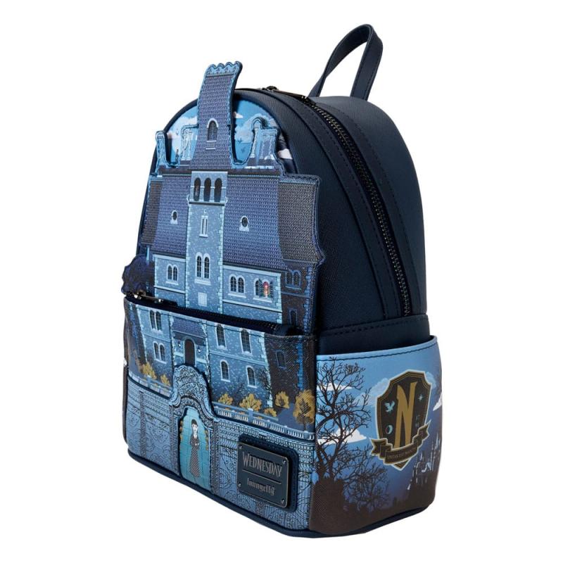 Wednesday by Loungefly Backpack Mini Nevermore Academy