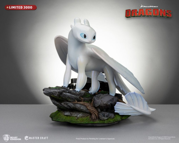How To Train Your Dragon 3 Master Craft Statue Light Fury 29 cm 12