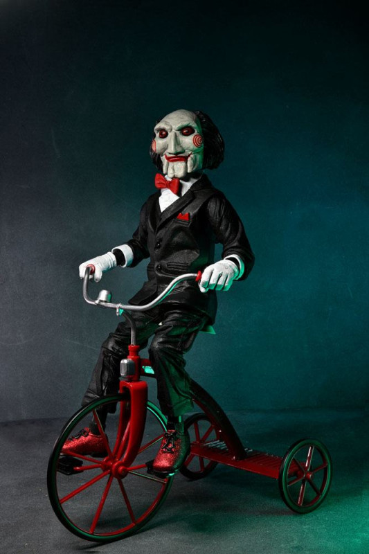 Saw Action Figure with Sound Billy with Tricyle 30 cm 1