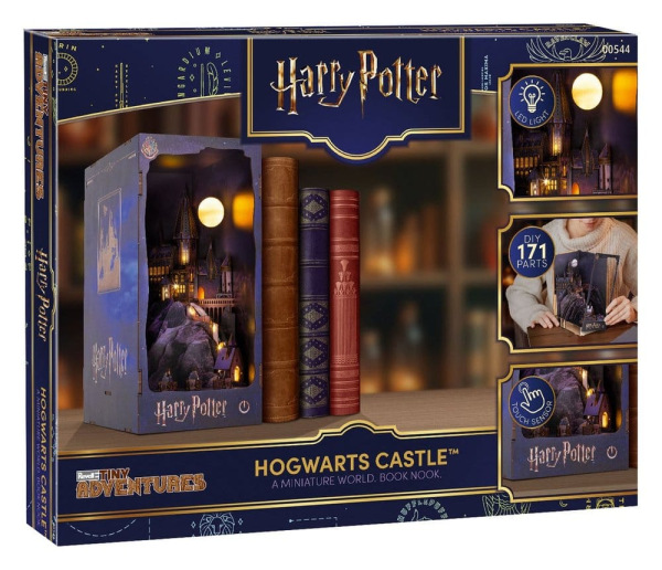 Harry Potter Tiny Adventures Book Nook Mini Diorama Hogwarts Castle 18 cm 7