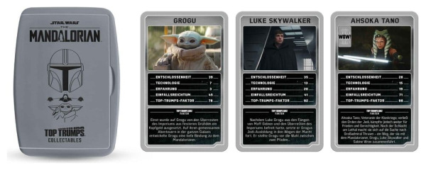 The Mandalorian and Grogu Card Game Top Trumps Collectables *German Version* 1