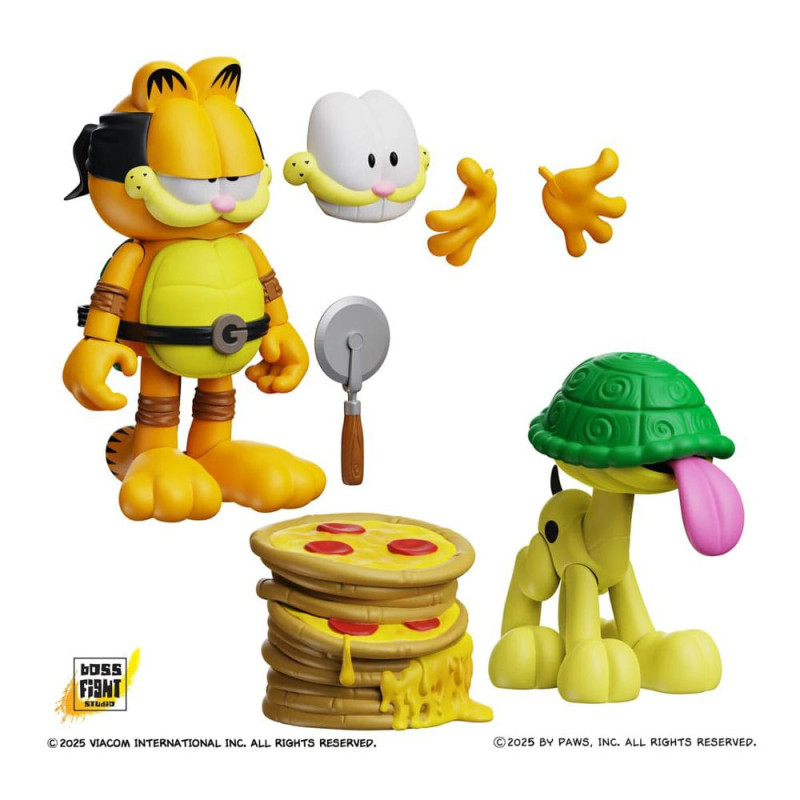 Garfield Action Figures 2 Pack Garfello and Sidekick Odie 5