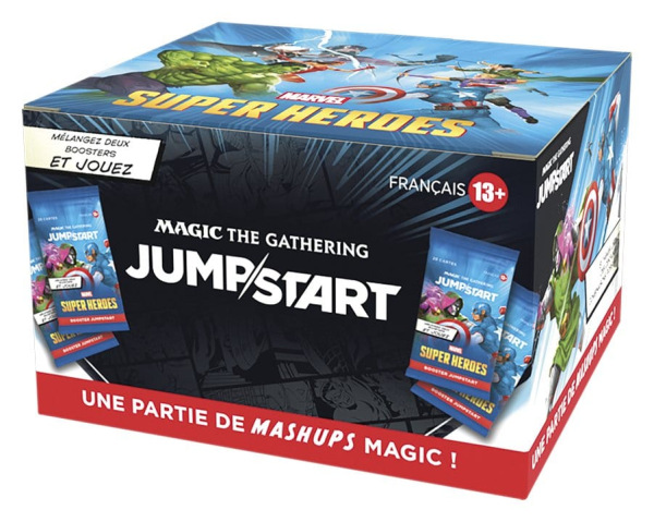 Magic the Gathering Marvel Super Heroes Jumpstart Booster Display (24) french 8