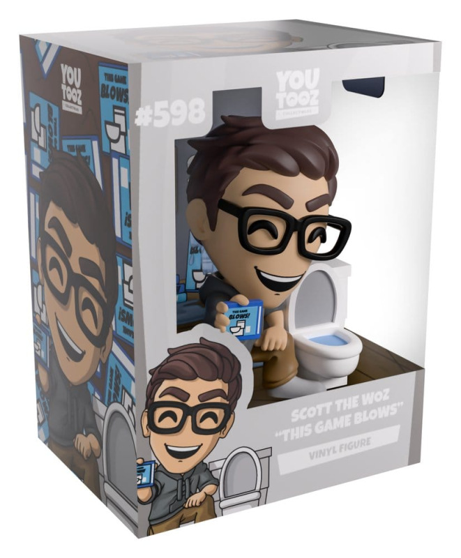 Scott the Woz Vinyl Figure This Game Blows 10 cm 3