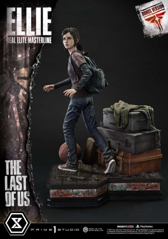 The Last of Us (Part I) Real Elite Masterline Statue 1/4 Ellie Bonus Version 46 cm 4
