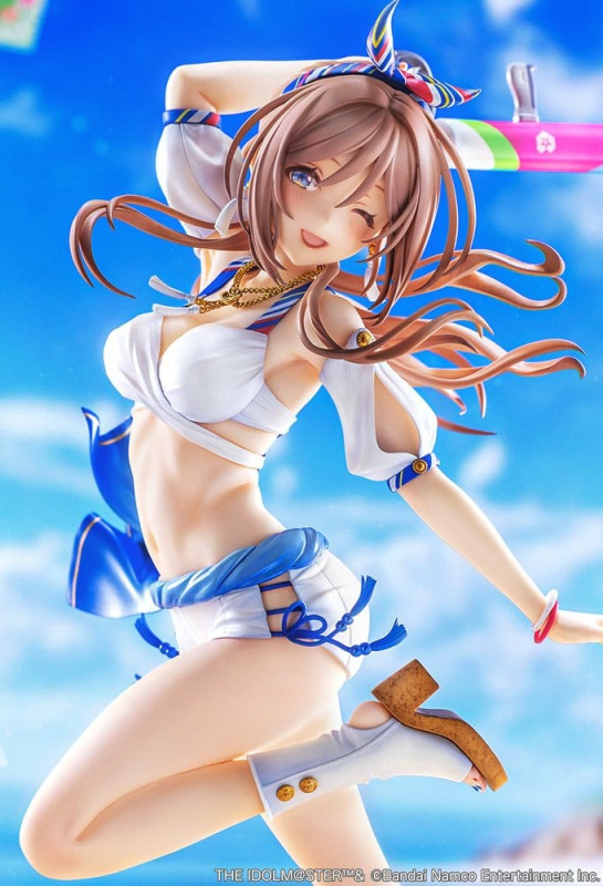 The Idolmaster Gakuen PVC Figure 1/7 Himesaki Rinami Kimi to Semi Blue Ver. With Bonus 27 cm 2