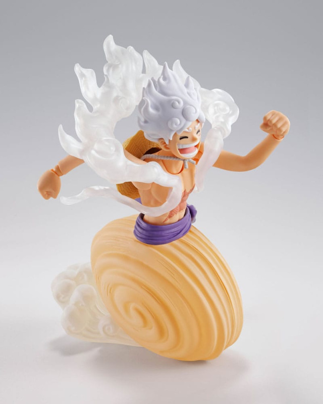 One Piece S.H.Figuarts Action Figure Monkey D. Luffy Gear 5 -Future Island Egghead- 15 cm 4