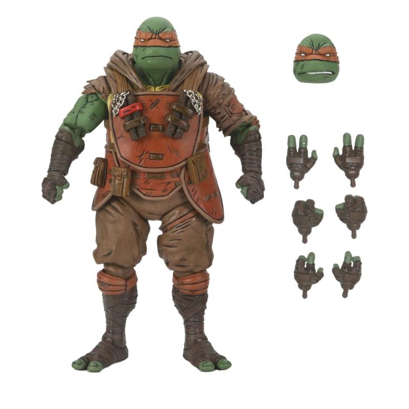 Teenage Mutant Ninja Turtles (The Last Ronin) Action Figure Ultimate Flashback Michelangelo 18 cm