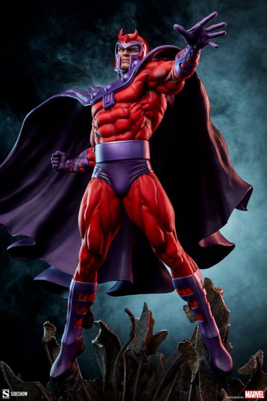 Marvel Premium Format Statue Magneto: Master of Magnetism 64 cm 4