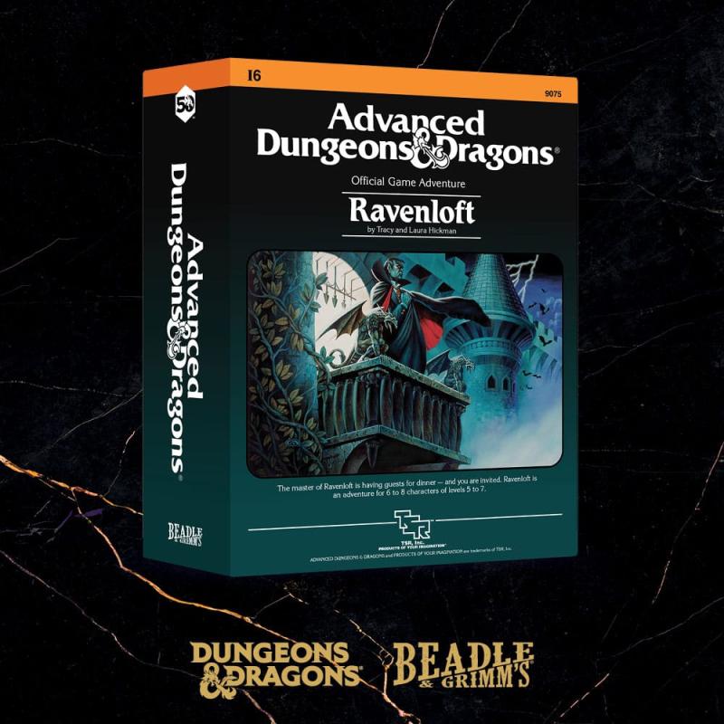 Dungeaons & Dragons Classic Module Dice Set Ravenloft (7)