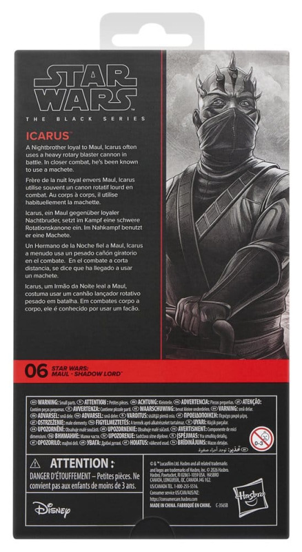 Star Wars: Maul – Shadow Lord Black Series Action Figure Icarus 15 cm 3