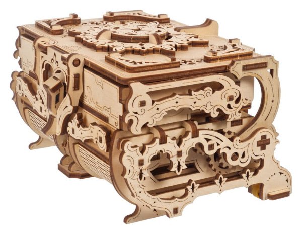 Ugears 3D Wooden Puzzle Antique Box 6