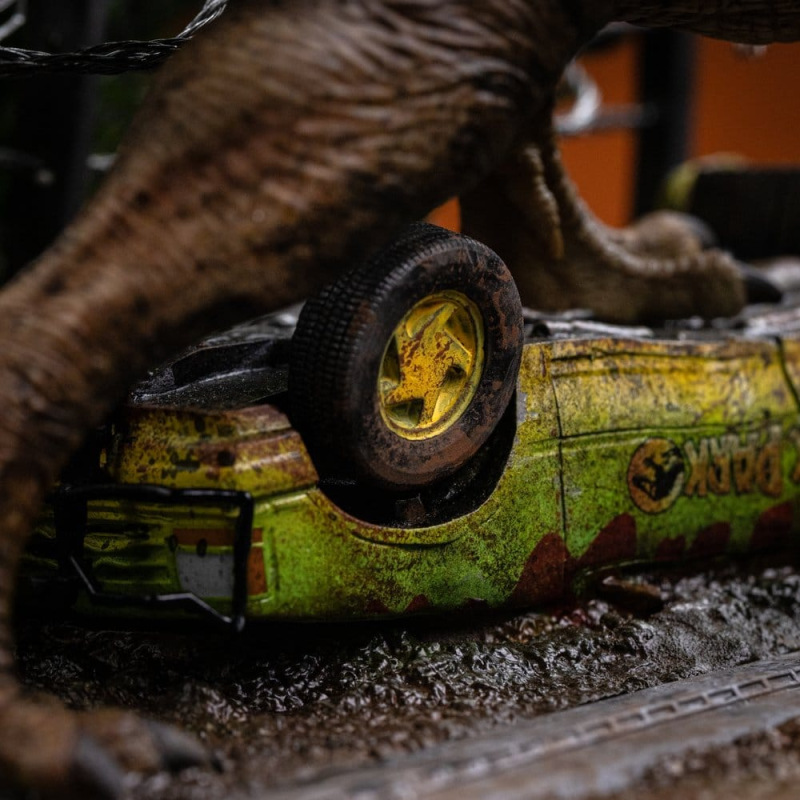 Jurassic Park Icons Statue T-Rex Breakout Set A 17 cm 6