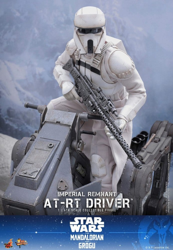 Star Wars: The Mandalorian & Grogu Movie Masterpiece Action Figure 1/6 Imperial Remnant AT-RT Driver 4