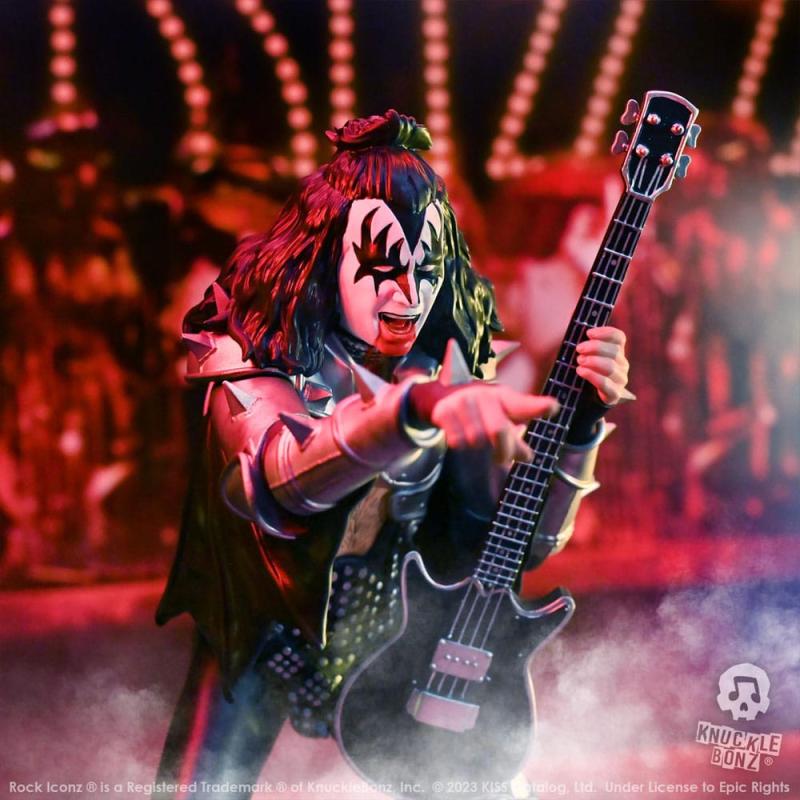 Kiss Rock Iconz Statue The Demon (Destroyer) 22 cm