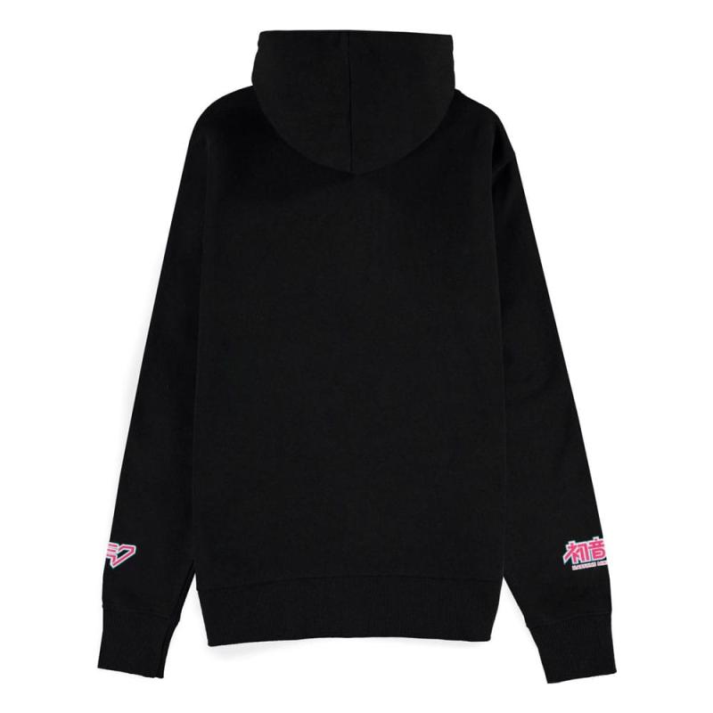 Hatsune Miku Zipper Hoodie Black Size XXL