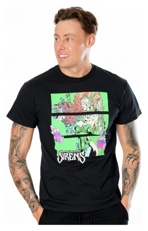 Gotham City Sirens T-Shirt Poison Ivy Sirens Cash Black Size L 1