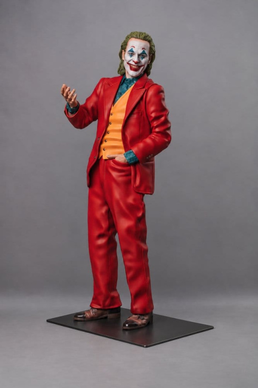 Joker (2019) Life-Size Base Black Metal 2 cm 1