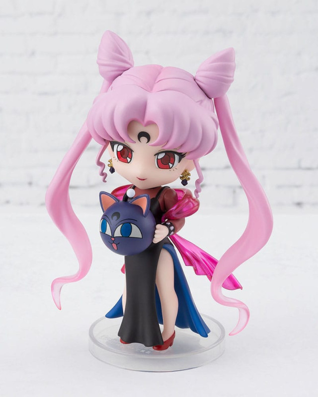 Pretty Guardian Sailor Moon R Figuarts mini Action Figure Black Lady 9 cm 3
