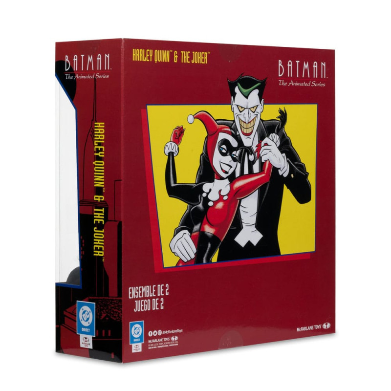 Batman: The Animated Series DC Direct Action Figures Harley Quinn & The Joker (Mad Love) (Gold Label 7