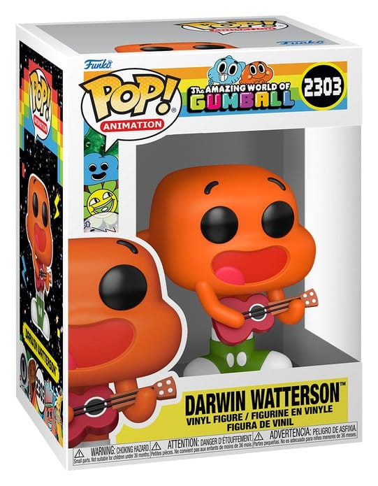 The Amazing World of Gumball POP! Animation Vinyl Figure Darwin 9 cm 1